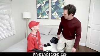 Twink Step Son And Step Dad Fuck After Learning Coach Is Fucking Him - Justin Stone, Greg Mckeon