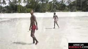 Nubian twunk barebacking tight asshole for jizz