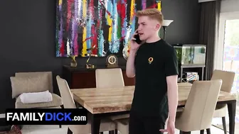 Stepson Gives Stepdaddy Happy Ending Massage As A Step-Father's Day Gift - Family Dick