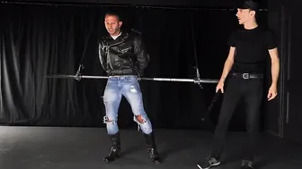 Straight Young Muscle Stud Takes Hardcore BDSM Punishment