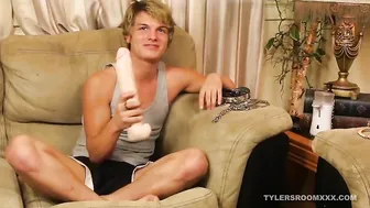 Twink Michael Takes 12 Inch Toy