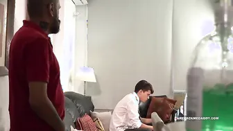 Young Cedric Barebacks Daddy Migue