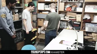 YoungPerps - Security Sticks His BBC Inside Two Young Perps