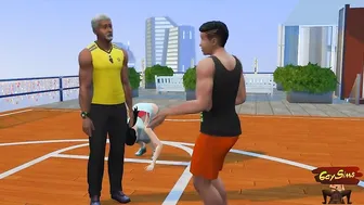 Perv Old Fit Coach Tricked And Fucked a Handsome Boy - WickedWhims