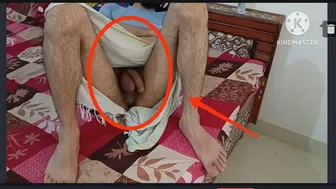 Wow first time i hold desi indian uncle cock in lungi in midnight