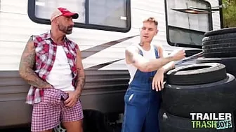 TRAILERTRASHBOYS Gay Drew Sebastian Barebacks Zack Bishop