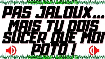 If you jerk him off, you have to suck me poto! french amateur