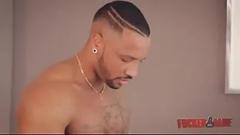 black hunks make love