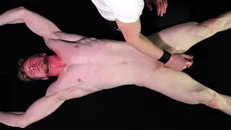 Hot Muscle Jock Jesse Stone Fucked Bareback & Jerked Off in Hardcore Bondage - BDSM