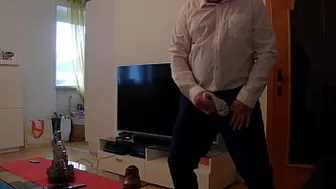 Chubby German in suits