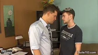 Gorgeous gays screwing hard