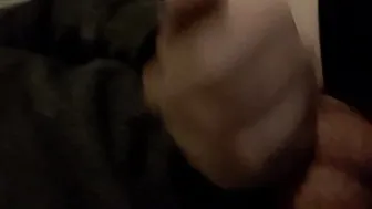 fat guy jerking